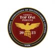 top 1 percent 2023 badge